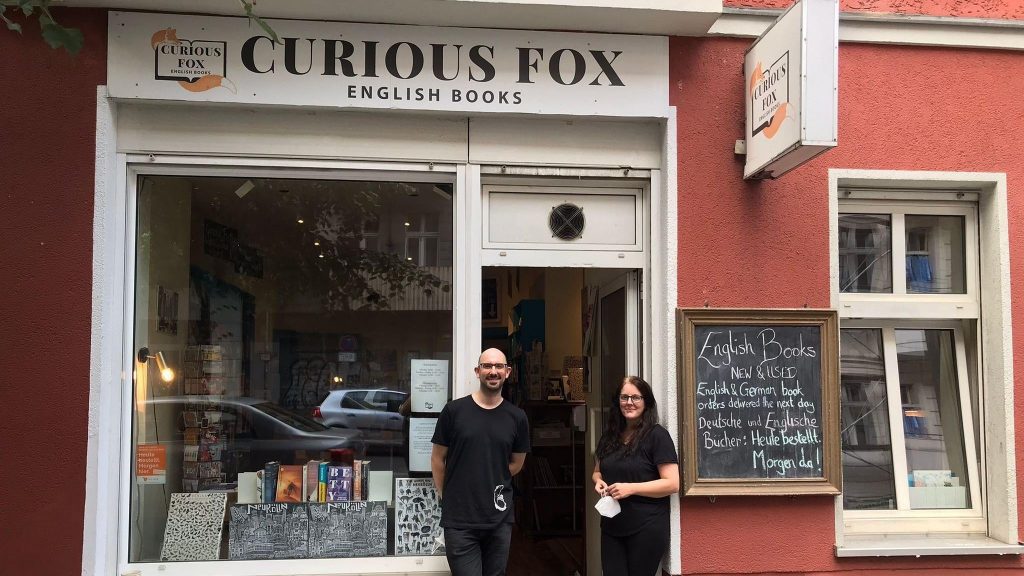 the curious fox bookshop berlin