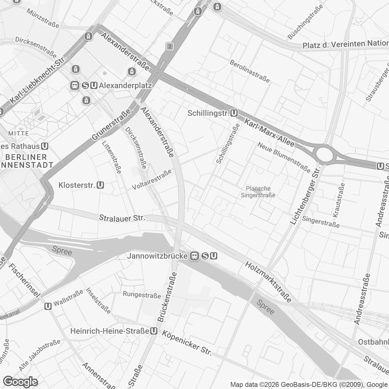 Map view